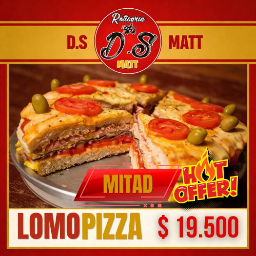 Lomopizza Mitad